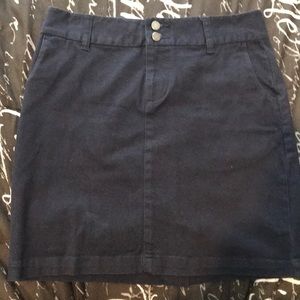 Navy Blue Uniform Skirt